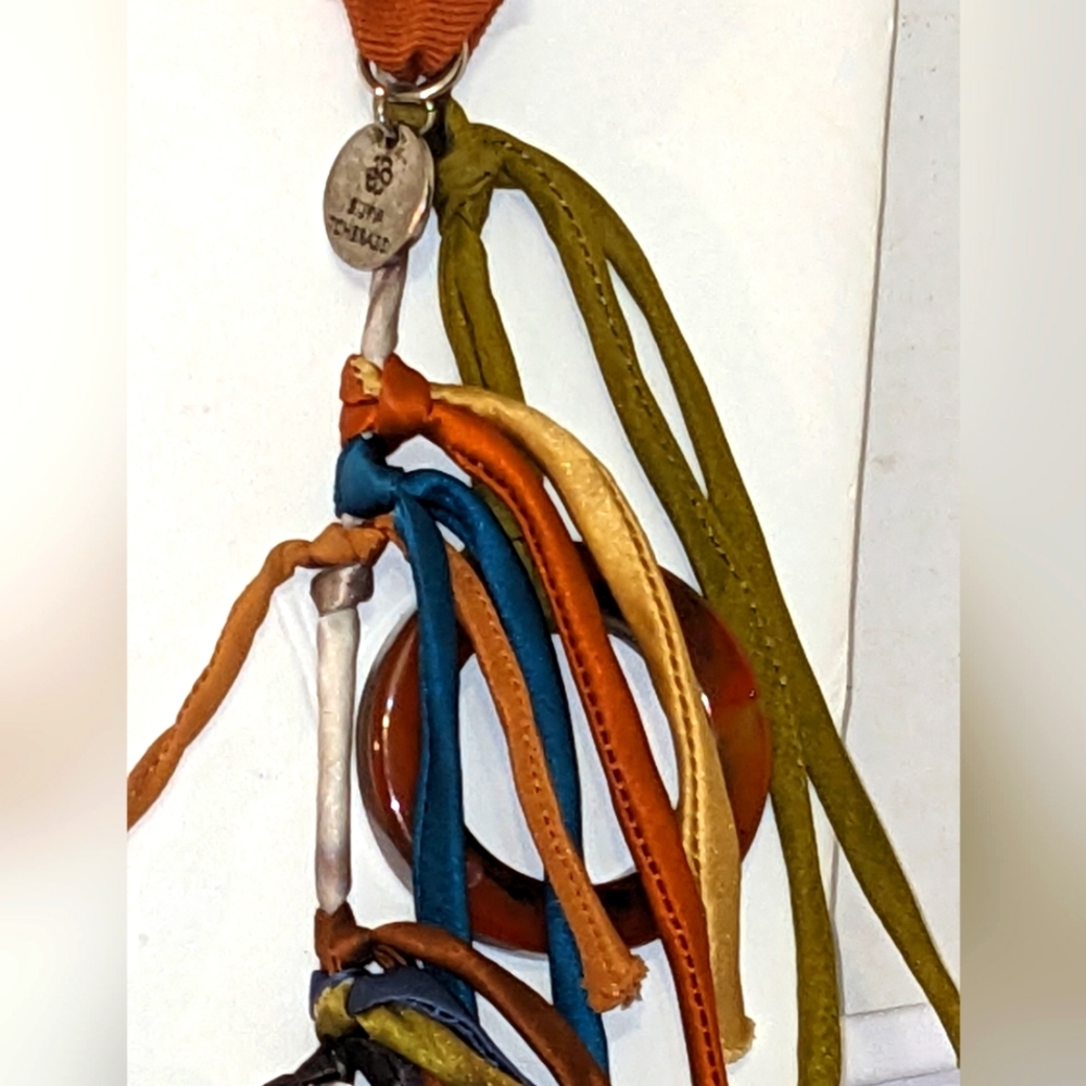 Silvia Tcherassi Rare Gemstone Couture Artisan Modern Art Necklace Avant Garde - Picture 16 of 16